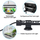 Hygger Led Aquarium Light Fish Tank Underwater Light Submersible Crystal Light