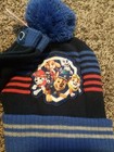 Paw Patrol Boys 2 Pc Beanie   Mitten Hat Set Nwt Chase marshall Blue Size 2t-5t 