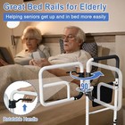 Ocarevian Bed Rails For Elderly W  Pouch   New     
