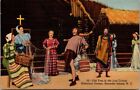 Roanoke Island Nc Lost Colony Old Tom Agona Costumes Fishing Nets  46 Postcard  