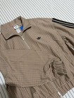 Adidas Originals Checkered All Over Print Track Jacket Retro Classic Women Size