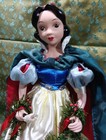  Porcelain Disney Snow White Tree Topper 1994 Vintage
