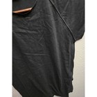 Vintage Black Blank Shirt Medium Bantam 80s Warm Up Tee