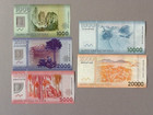Chile 2016-21 5 Note Set 1 000 Thru 20 000 Pesos P-161 Thru P-165 Unc