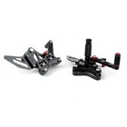 Rearset Rear Set For Ducati 848 1098 1098s 1098r 1198 Black  