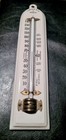 Late Victorian  Large Porcelain Thermometer By Roberts   Co   Paris     Rare Dr  F
