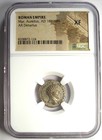 Marcus Aurelius Ar Denarius Silver Roman Coin 161 Ad - Certified Ngc Xf  ef 