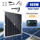 400w Watt Mono Solar Panel 12v Charging Off-grid Battery Power Rv Home Boat Camp