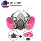 6200 3 Piece Suite Respirator Painting Spraying Face Gas Mask Facepiece Medium