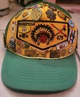    vintage 90s Quinipissa 479 Trucker Hat With 30 Bsa Pins - Noac Nesa Oa Lot Cap