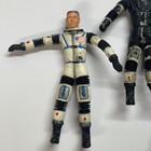 Major Matt Mason Figures Lot Of 4 With Astronaut Helmet 1960s Mattel Space