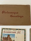 Vintage Souvenir Postcard Books From Schenectady  Albany   Saratoga   4 