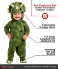 Baby Toddler Dinosaur Costume Kids Infant Triceratops Dino Jumpsuit 0 - 6 Yrs