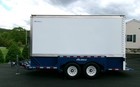 Air-tow E16 Enclosed Drop Deck Utility Trailer 10 000 Payload Cap  Many Extras