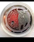 2013 Lebanon 5 Livres Silver Proof Coin 20 Grams Ltd Ed Zodiac Gemini