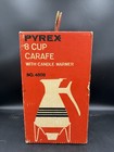Box Only Pyrex 8 Cup Carafe W  Candle Warmer  4608 Atomic Vintage Empty Box