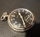 Grana Military Ww2 Pocket Watch 1940s Manual Wind