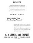 Jennings Chief Slot Machine Parts Catalog   Service Manual