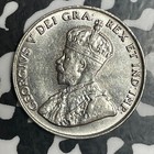 1922 Canada 5 Cents Lot t3228 High Grade  Beautiful 