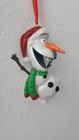 New  Disney Parks Christmas Ornament-disney Santa Olaf  very Rare    