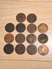  1  Random Low Grade Worn no Date Coronet Liberty Matron Head Large Copper Cents