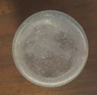 Antique Glass Jar With Rounded Lip  Possibly Hand Blown