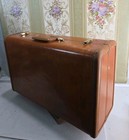 Vintage Samsonite Luggage Suitcase Shwayder Bros  Brown  Nice 
