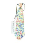 New Janie And Jack White Ditsy Floral Tie Size 0-24 Months