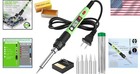 Fast Heating Soldering Iron Kit  80w  Tool For Electronics   Diy Repairs