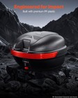 Universal Waterproof 30l Motorcycle Top Case Tail Trunk Storage Luggage