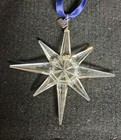 Retired Swarovski Crystal 1995 Annual Edition Star Christmas Ornament No Box