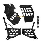 For Yamaha Left Right Heel Guards Foot Rest   Nerf Bars Banshee Yfz350 1990-2006