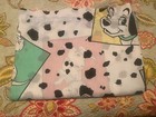Vintage Walt Disney s 101 Dalmations Twin Flat Sheet No Fitted Or Pillowcases