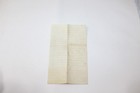  Letter 1865 Embossed Paper Handwritten Antique