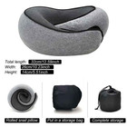 Neck Travel Pillow Memory Foam Neck Pillow Comfort Compact Ergonomic For Travel
