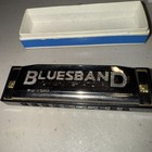 Hohner Bluesband Harmonica Key Of C Blues Band Stainless Steel  1501