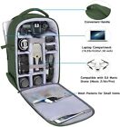 15-16 Inch Camera Backpack Bag Waterproof Mirrorless Photography Hardshell Case