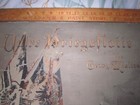 Original 1896 German Imperial Navy Portfolio Of Colorful Prints
