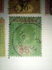 Straits Settlements   Malaya Kgv Used Stamps Page     High Values  Colonial Lot