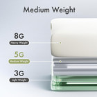 Amazer Long Shower Curtain Liner With Magnets  72 X 78 Plastic Clear Shower