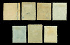 Brazil 1866  Dom Pedro Complete Set 10r-500r  Scott 53-60 Mint Mh
