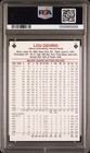 Rare 1992 St  Vincent Hof Heroes Stamps  5 Lou Gehrig Psa Gem Mint 10 Pop 3 Hof