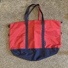 Samsonite Travel Tote Bag Weekender Foldable Red Navy Large 24x15