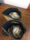 Antique Pair Of Early Child s Rubber Boots Lined Riding Rain Unbranded Vintage