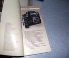 Minolta 35mm Film Camera Manual Guide Md Lens Lenses Slr System Xg-1  Xg-7