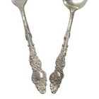 1847 Rogers Bros A1 Silverplate Flatware Fork Spoon Set Monogram E Vintage