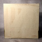 Vintage Japanese Oribe Ceramic Tile Board Art Pottery Green Glaze Trivet Stand