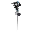 1 Pack Of Pulsating Lawn Sprinkler With Metal Spike  Covers Up To 85 Ft Diameter