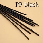 9 8 Inch Black Pp Polypropylene Plastic Welding Rods For Car Bumper Repair Too