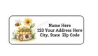 30 Adorable Bee House Personalized Return Address Labels 1 In X 2 625 In